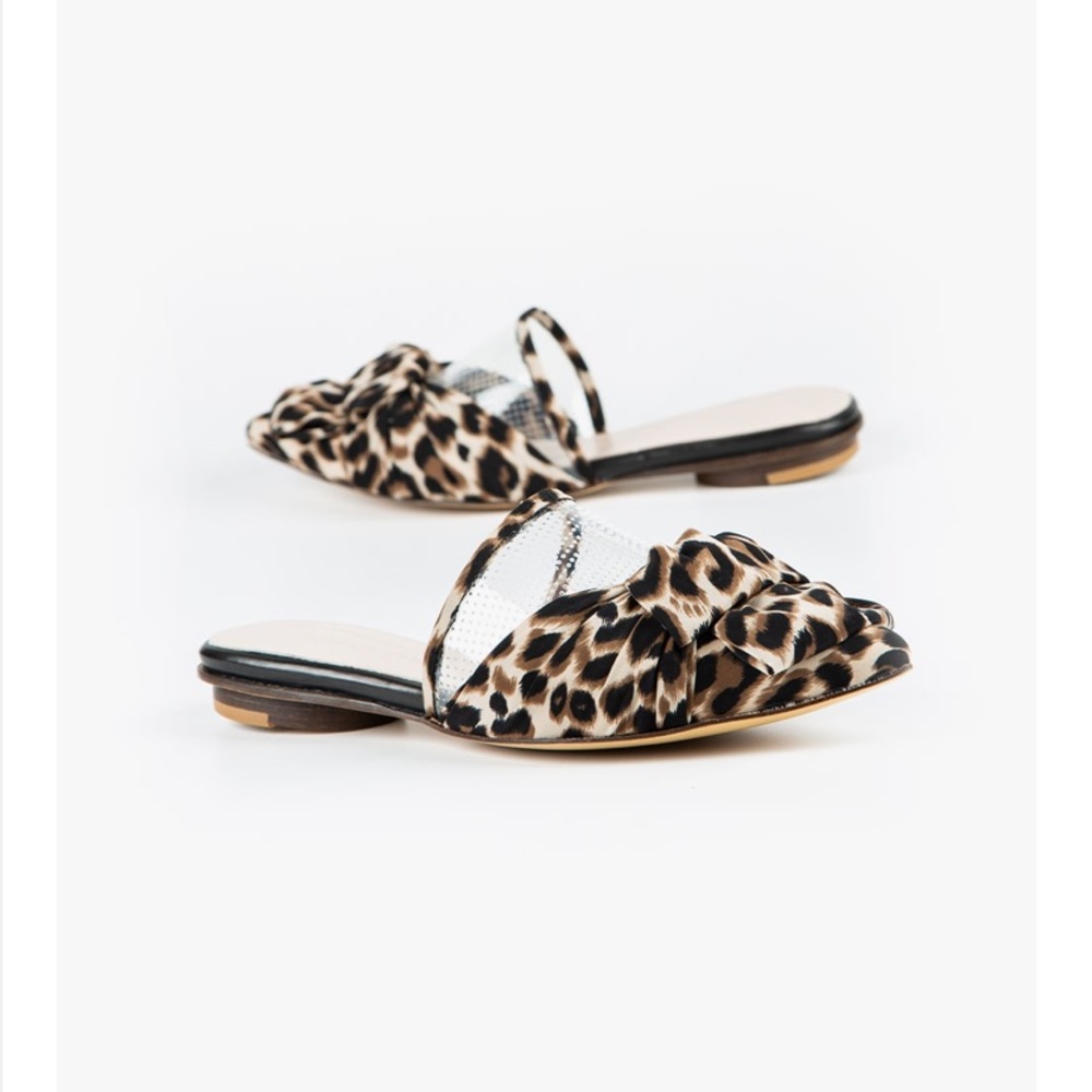 All Black Women's Jungle Bow Slide Sandal - Picture 4 of 5
